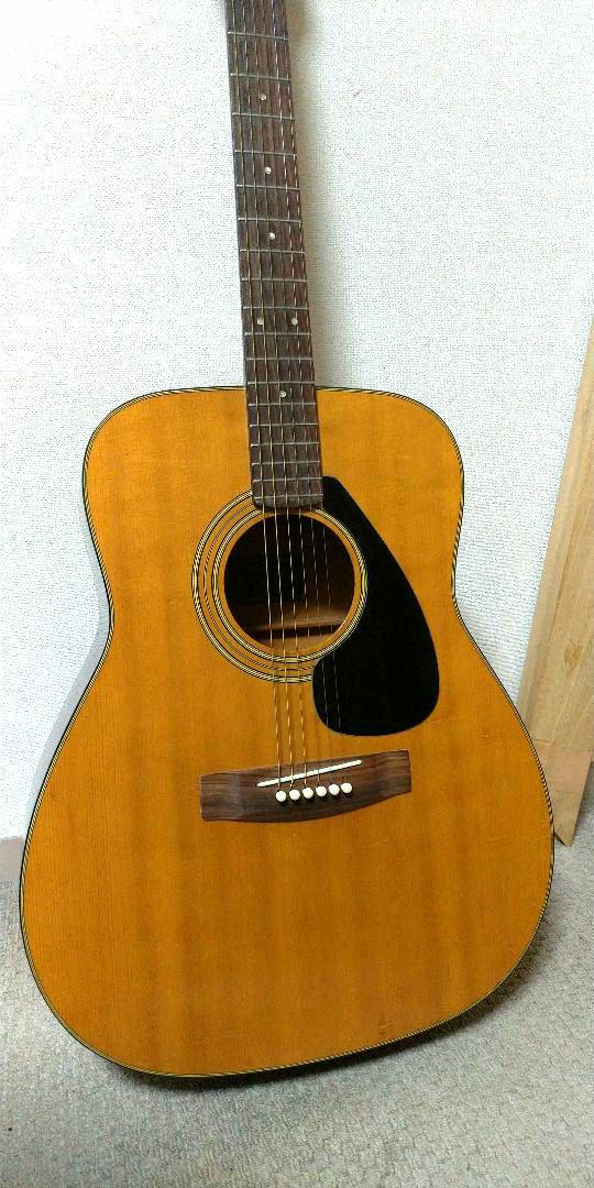 Yamaha アコースティックギター FG180J 黒ラベル。日本製ジャンク