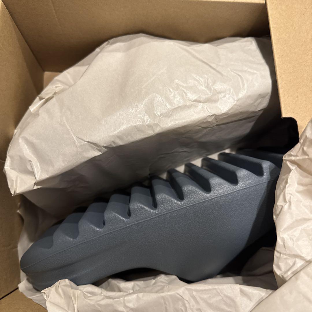 靴 ADIDAS YEEZY Slide Slate Marine US8.5