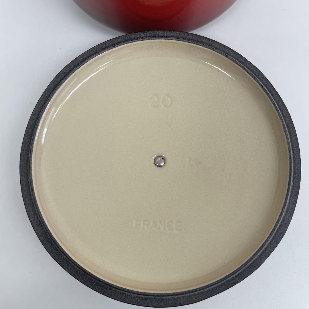 Le Creuset 鋳鉄製 両手鍋 20cm 赤