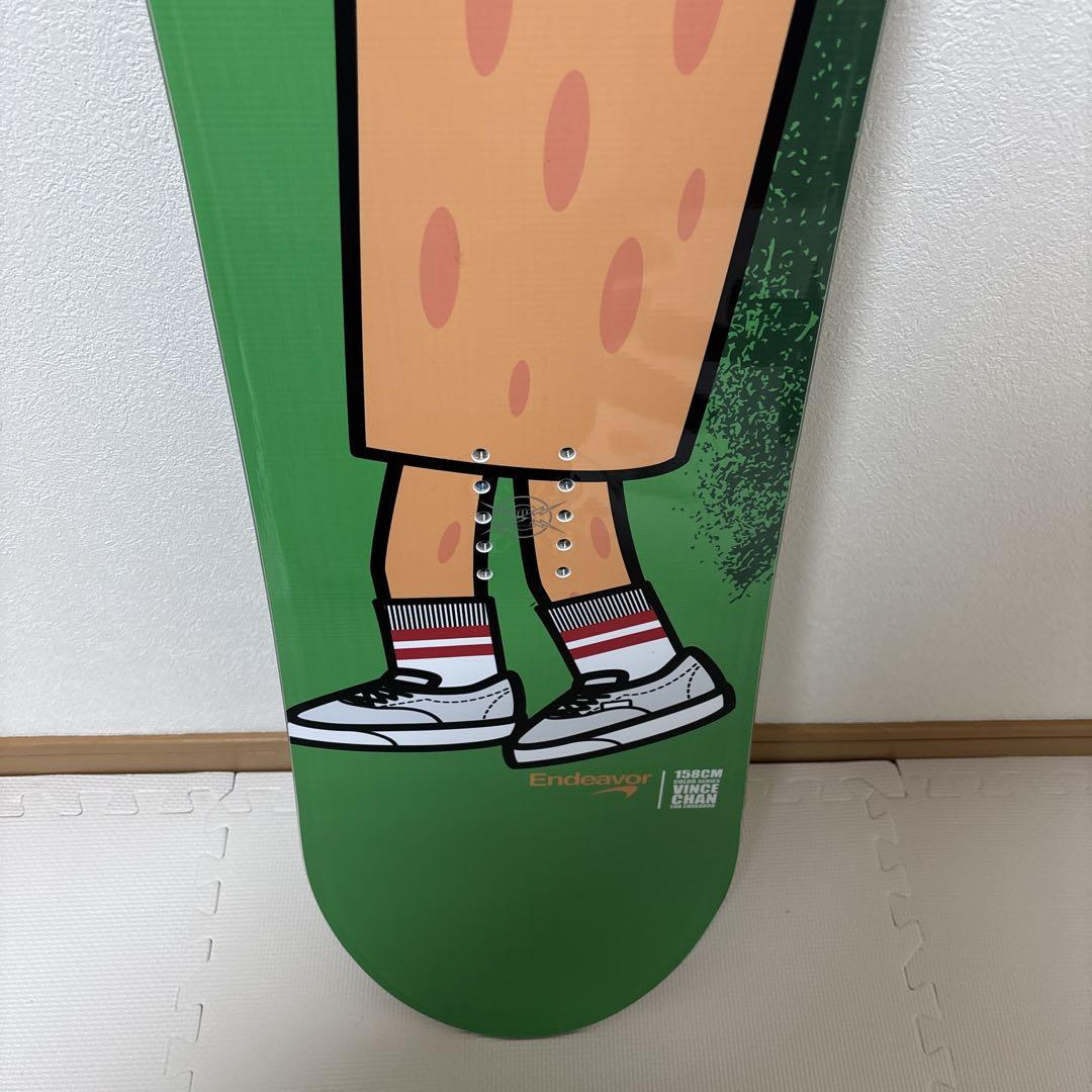 スノーボード 美品 エンデバー ロッカー 158cm