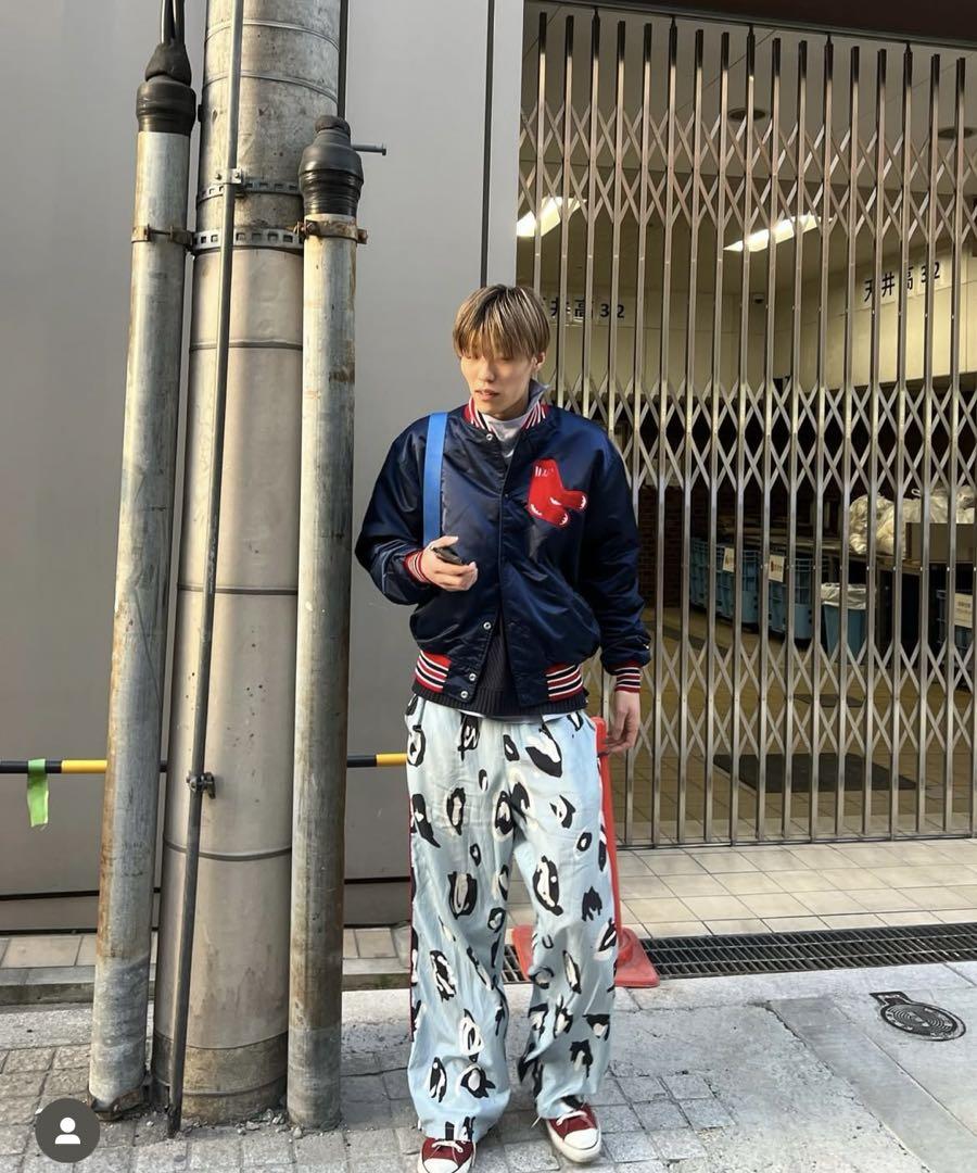 激安の 公式 80s~90s MLB] Red ナイロンスタジャン Sox ジャケット・アウター