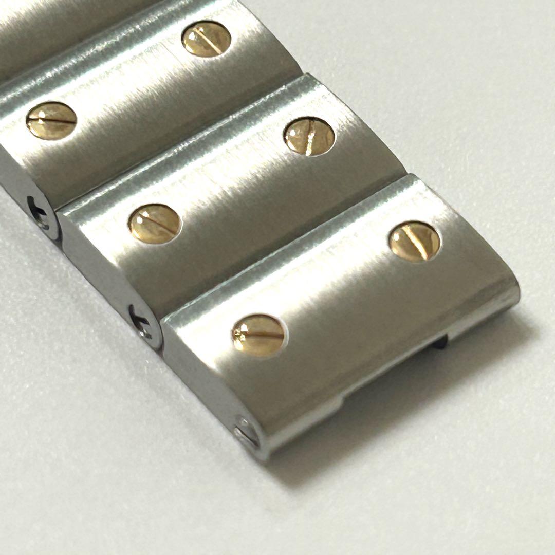 【美品】Cartier カルティエ　サントスガルべ　6コマ　約12mm幅
