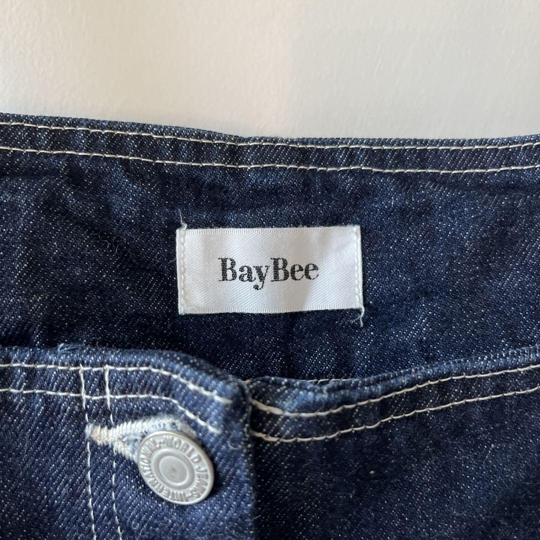 BayBee  ベイビー　ボトム　デニムサロペット　インディゴ