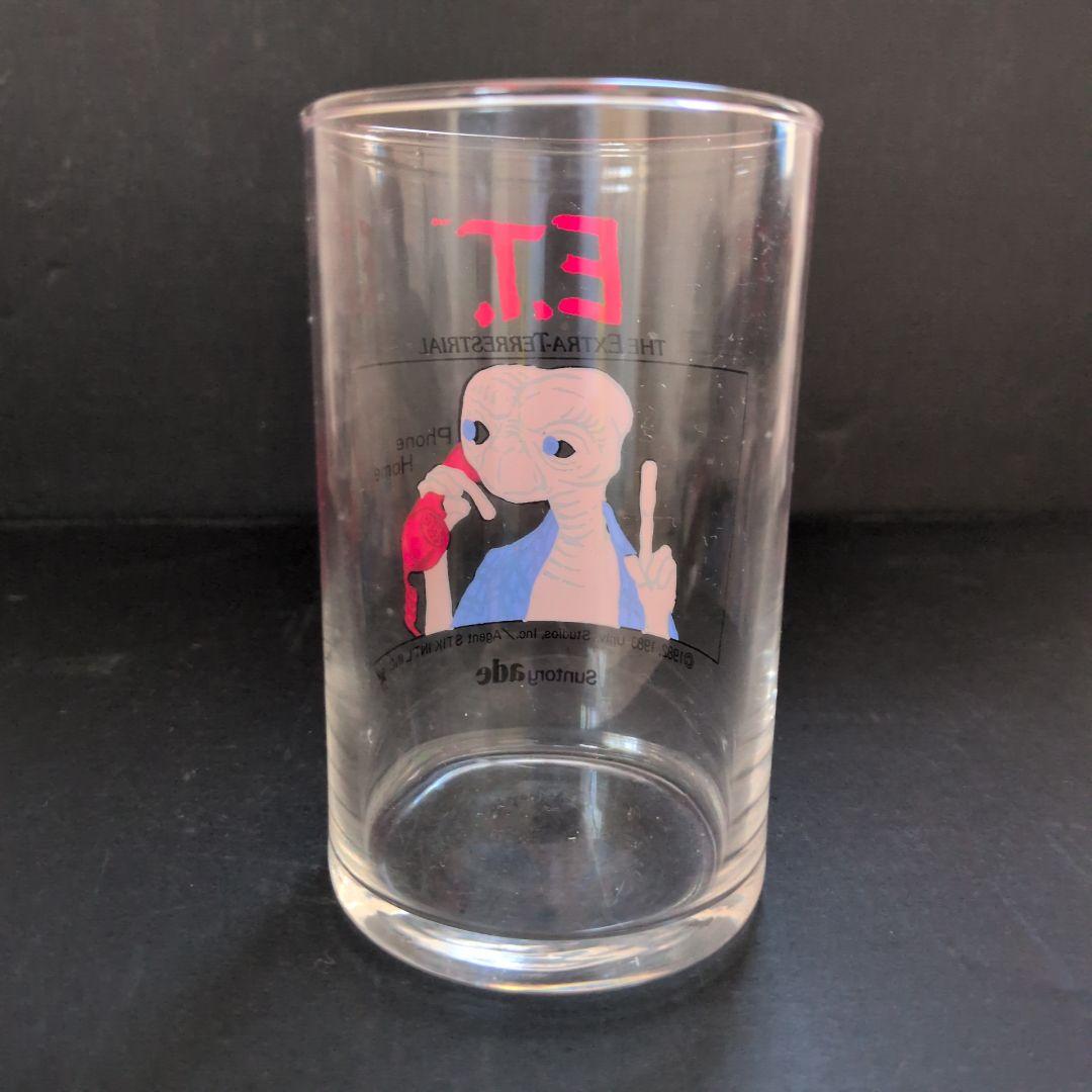 未使用品】E.T. グラス 2個セット サントリー 非売品 コップ 80