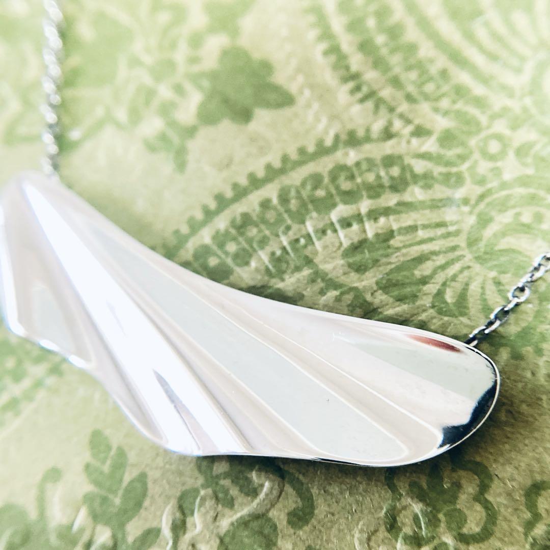 TIFFANY ハイタイド ネックレス フェザー シルバー J256074