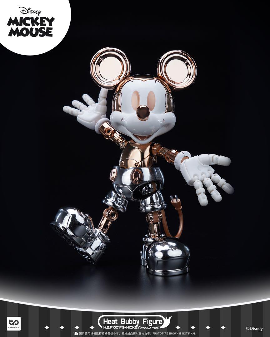 HeatBoys HB0076 ミッキーマウス 合金可動フィギュア 金 限定品