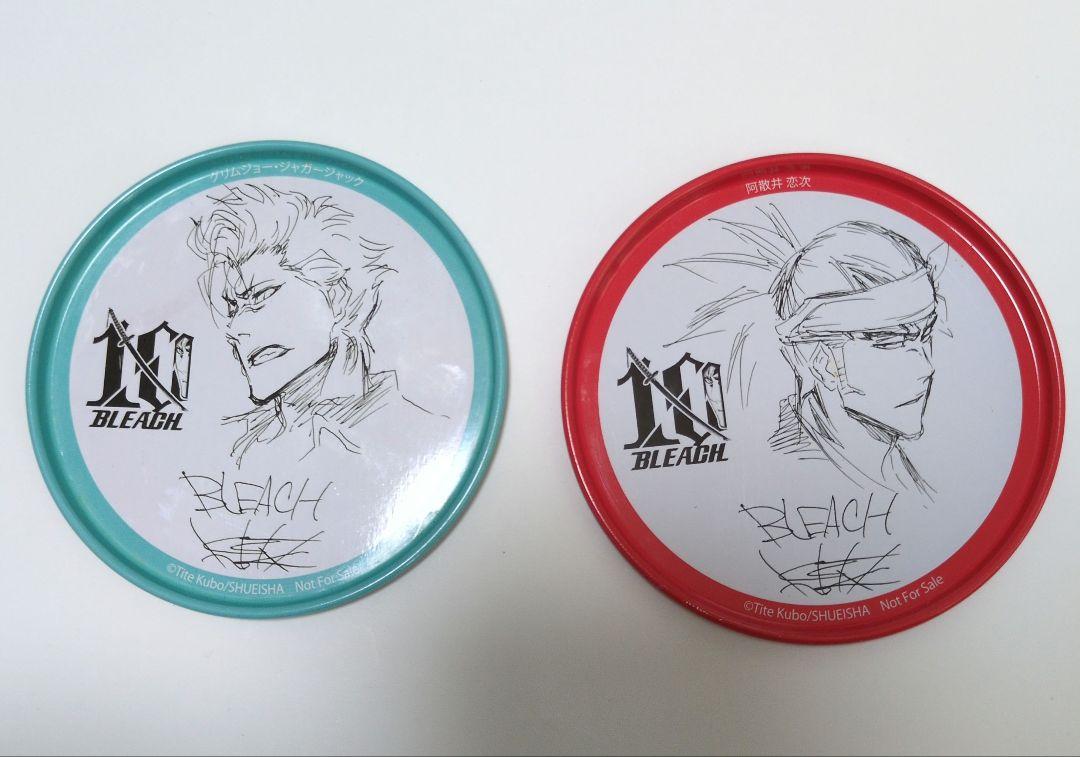 BLEACH　缶　コースター　グリムジョー　恋次