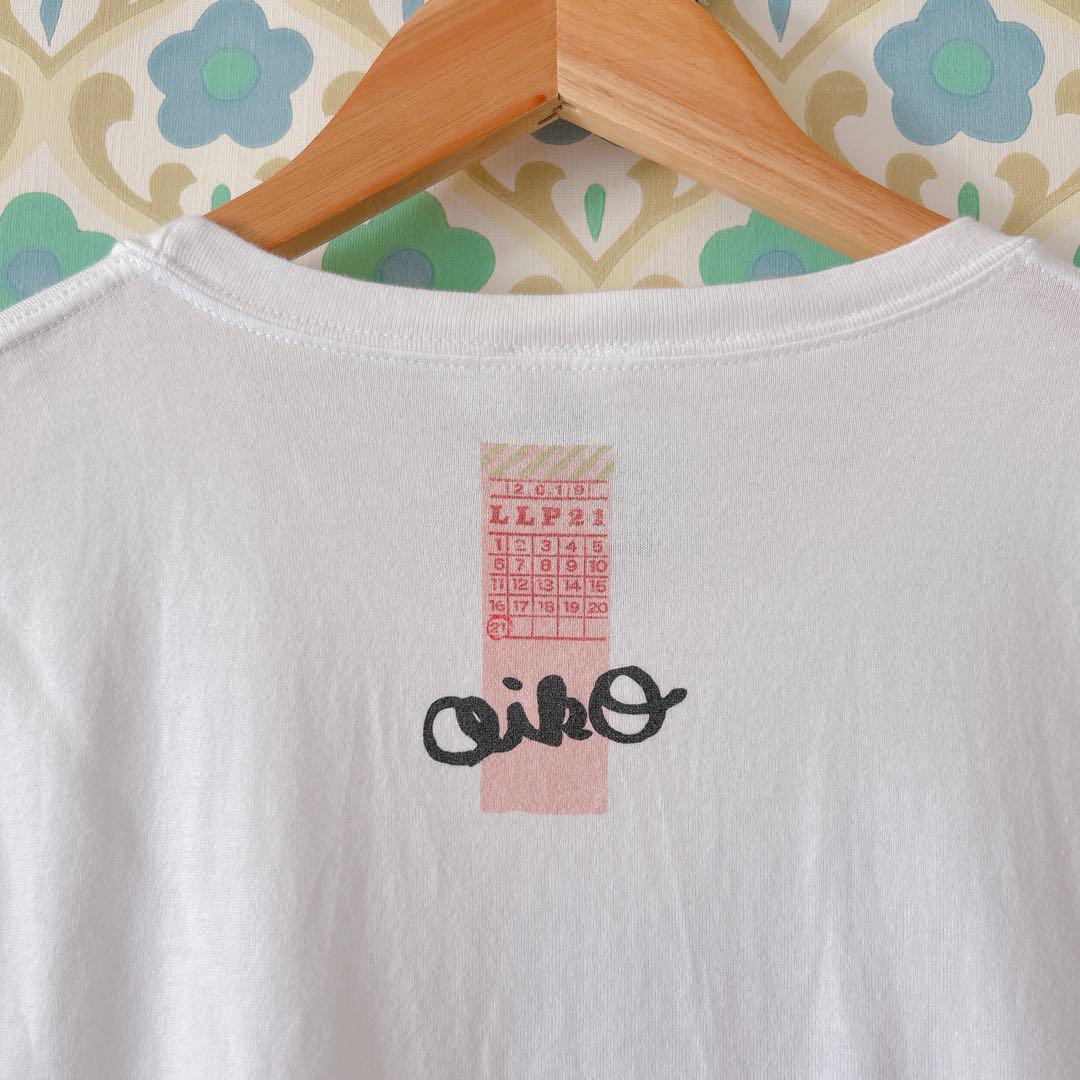 aiko 愛☆まどんなTシャツ LLP21 ドデカ ホワイト　ツアーt aiko 愛☆まどんなTシャツ LLP21 ドデカ ホワイト ツアーt