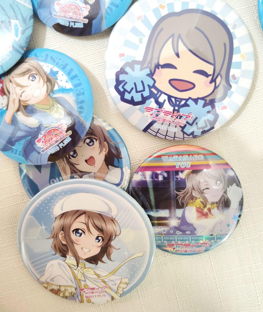 渡辺曜 グッズ まとめ売り Aqours 6th缶バッジ 幻日のヨハネ
