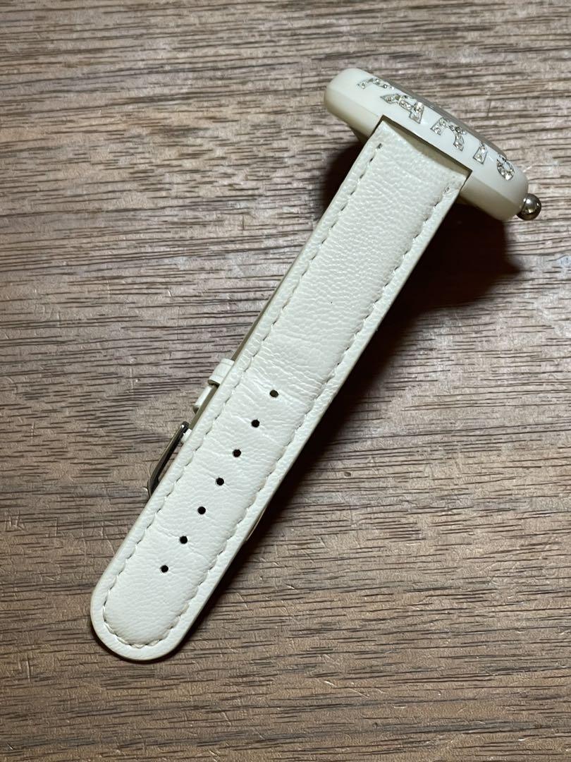 bonbon watch by Alexandraホワイトシリコンバンドクォーツ bonbon watch by Alexandraホワイトシリコンバンドクォーツ 注目