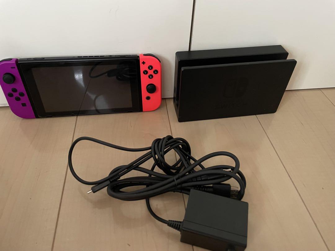 ✨Switch本体✨ Nintendo Switch 本体 赤/紫 Joy-Con - メルカリ