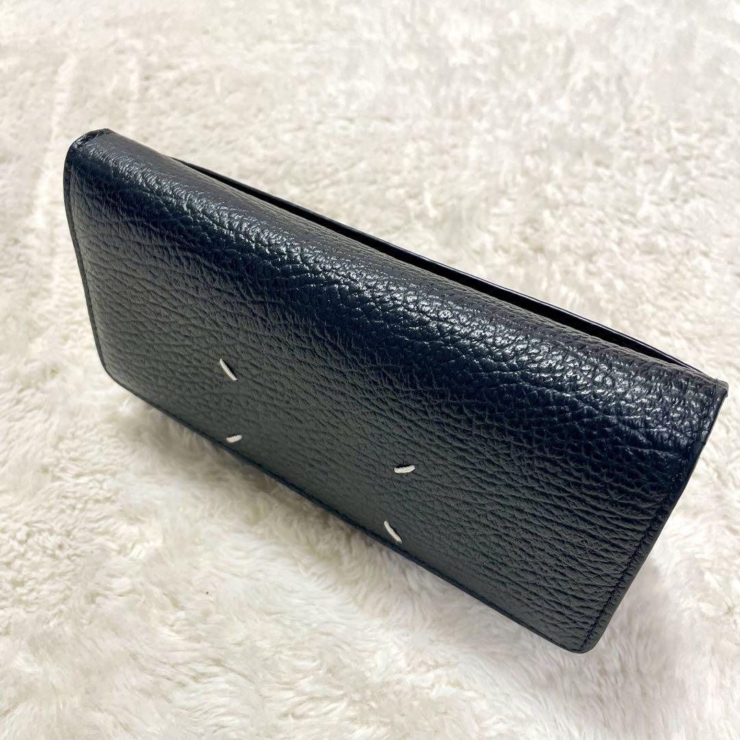 メゾンマルジェラ 4ステッチ レザー チェーンウォレット ショルダーバッグ