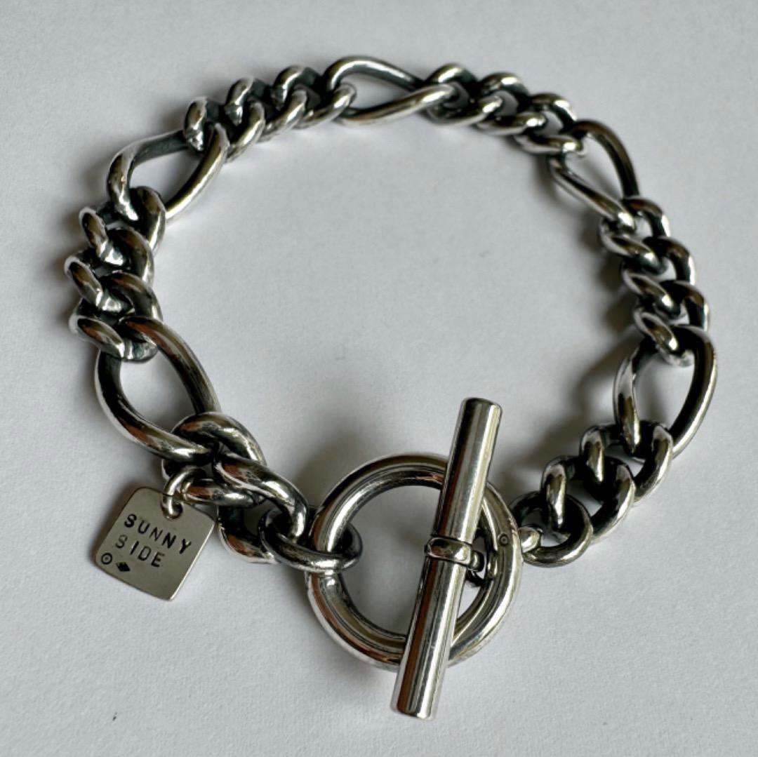 Sunny Side Basic Figaro Chain Bracelet
