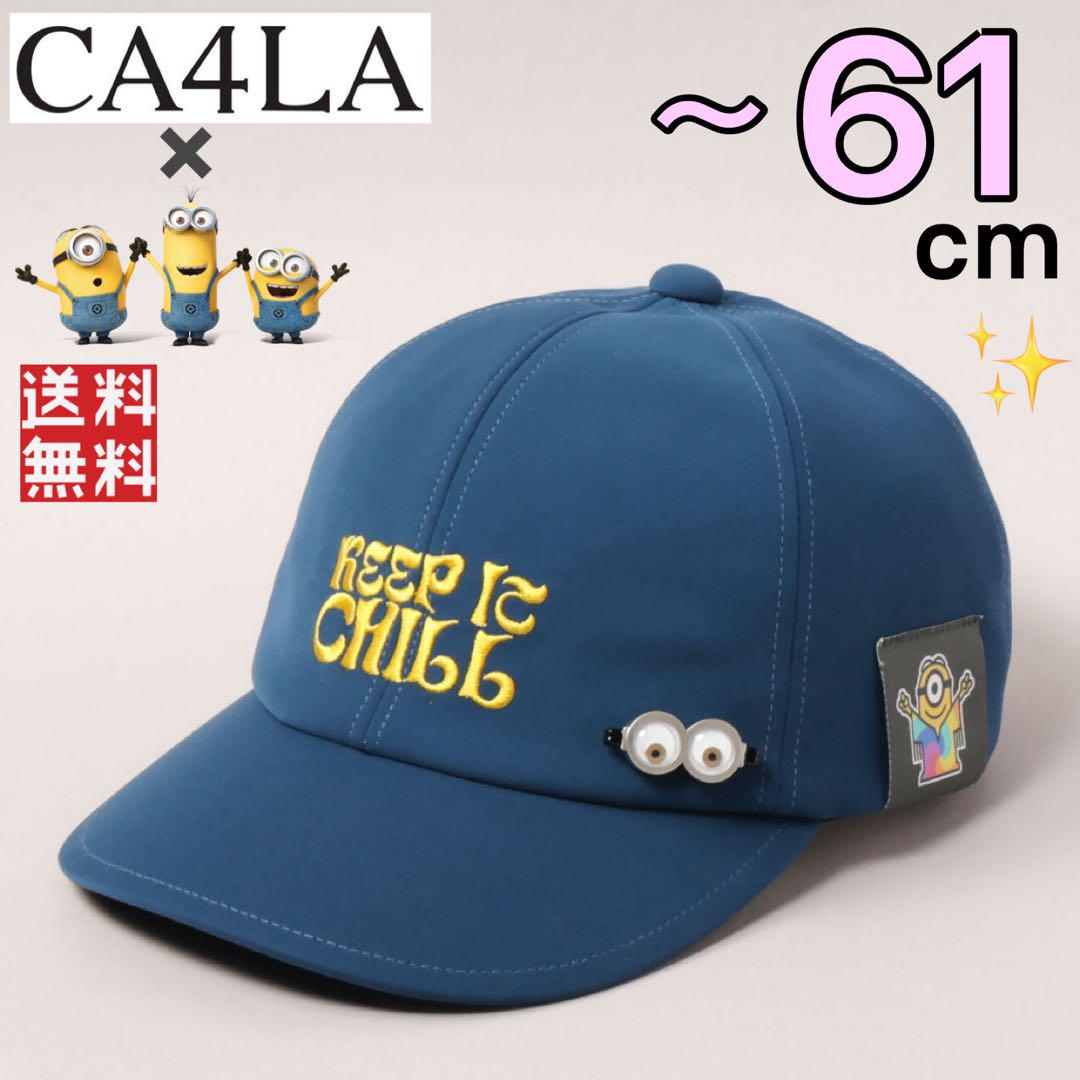 【超激レア!!】CA4LA×MINION コラボキャップ 総柄 ミニオン カシラ