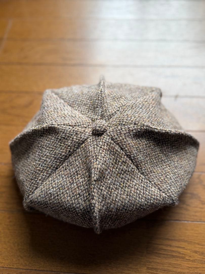 override arth ボリューム キャスケット 帽子 ハンチング