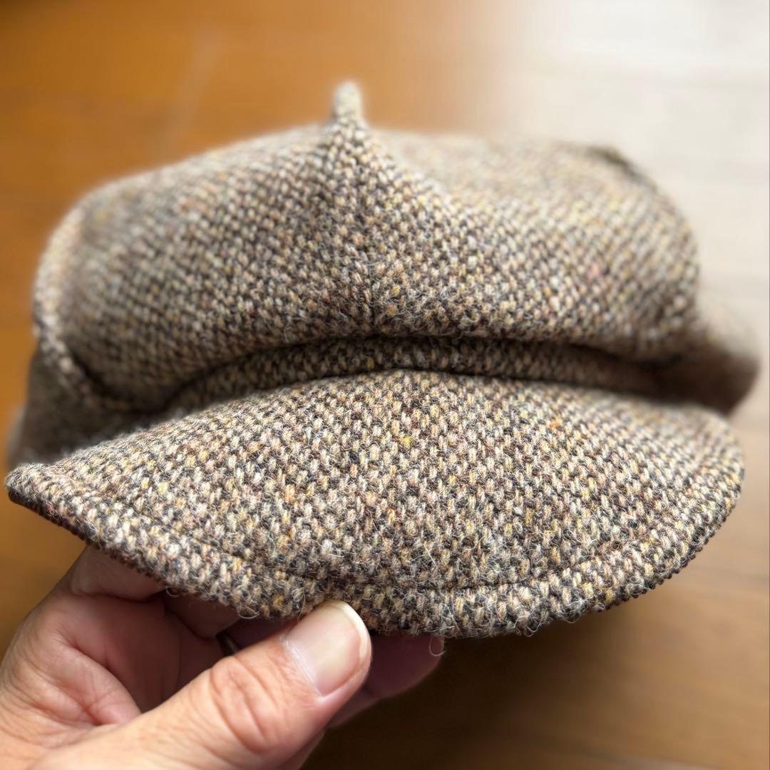 override arth ボリューム キャスケット 帽子 ハンチング