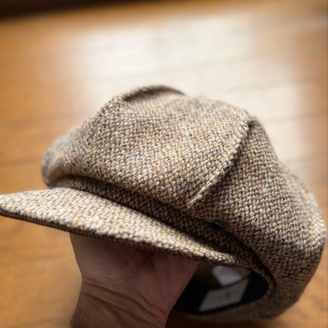 override arth ボリューム キャスケット 帽子 ハンチング