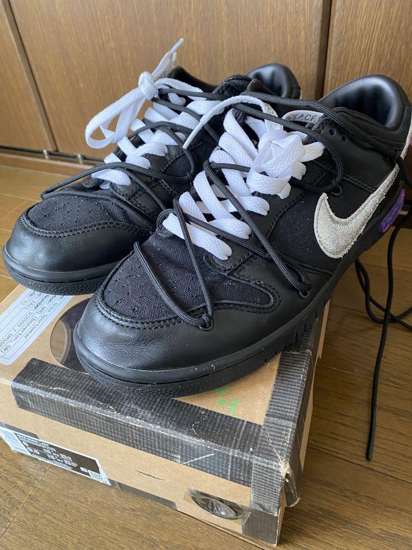 nike dunk off white 50of50