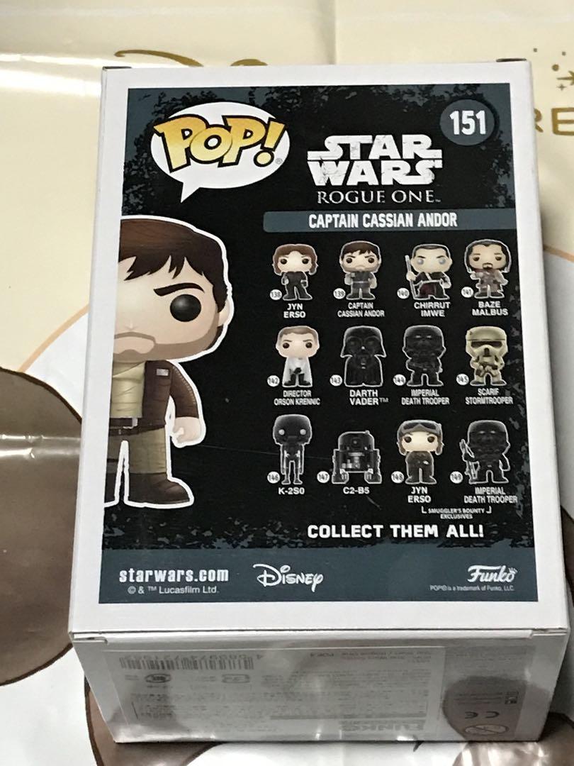 FunkoPop！151 CAPTAIN CASSIAN ANDER 限定版