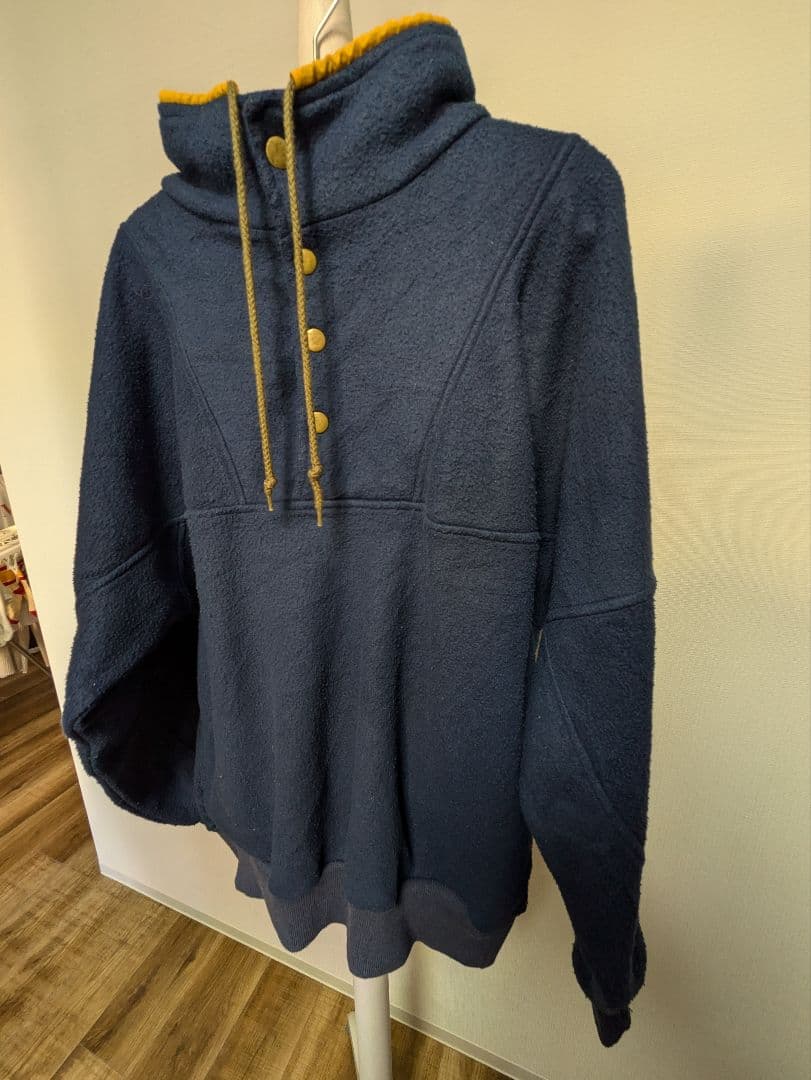 IA RED ROAD フリースハーフジップ