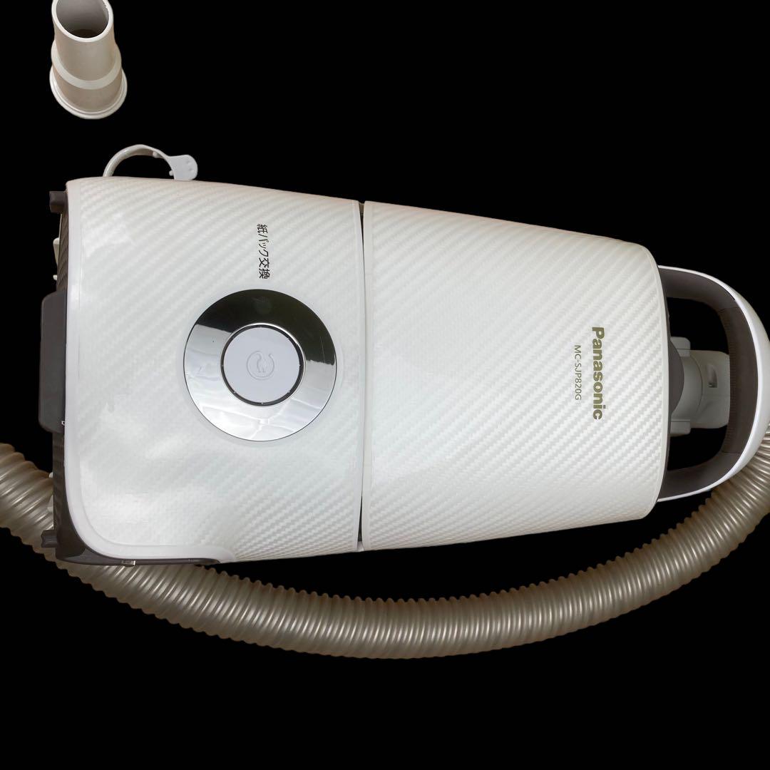 Panasonic MC-JP820G-W 紙パック式掃除機 2019年製 概要 電気掃除機 MC-JP820G | 掃除機・クリーナー | Panasonic