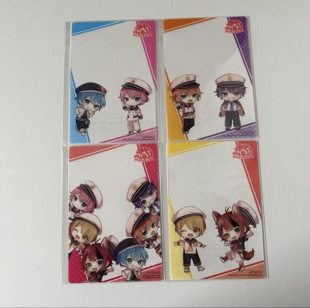 新品★すとぷり【集合】キャンペーン限定★オリジナルクリアカード★SD★コンプ すとぷり キャンペーン限定 オリジナルクリアカード 4種類