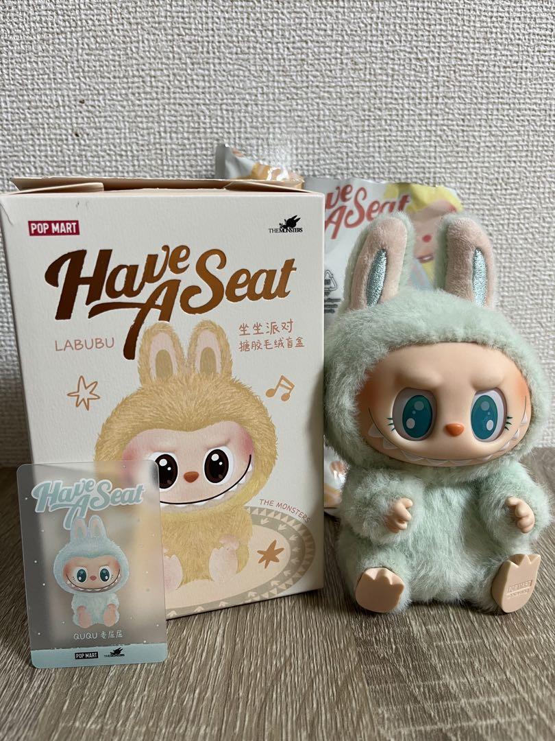 【新品未使用未開封】POP MART Have A Seat ラブブ　 クク 新品 内袋未開封 クク QUQU 1体 THE MONSTERS Have a Seat