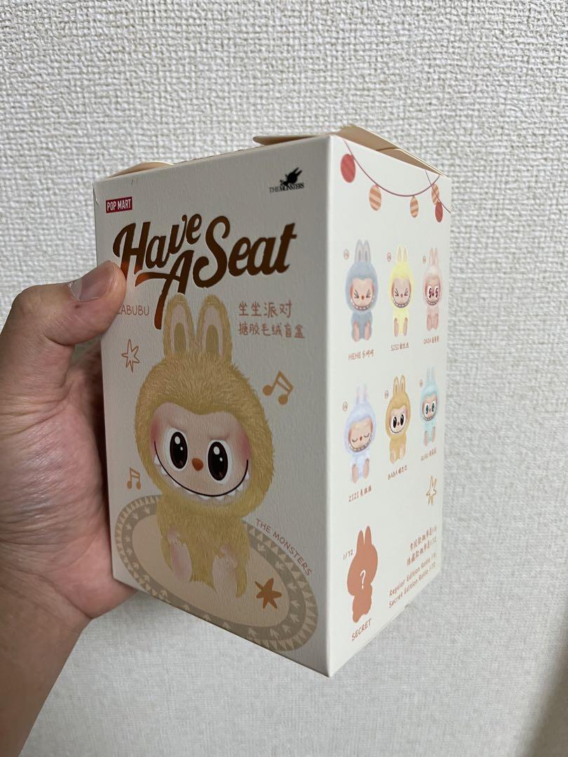 POP MART ★ LABUBU have a seat QUQU★内袋未開封 Pop Mart Labubu The Monsters Have a Seat QUQU Vinyl Plush - US