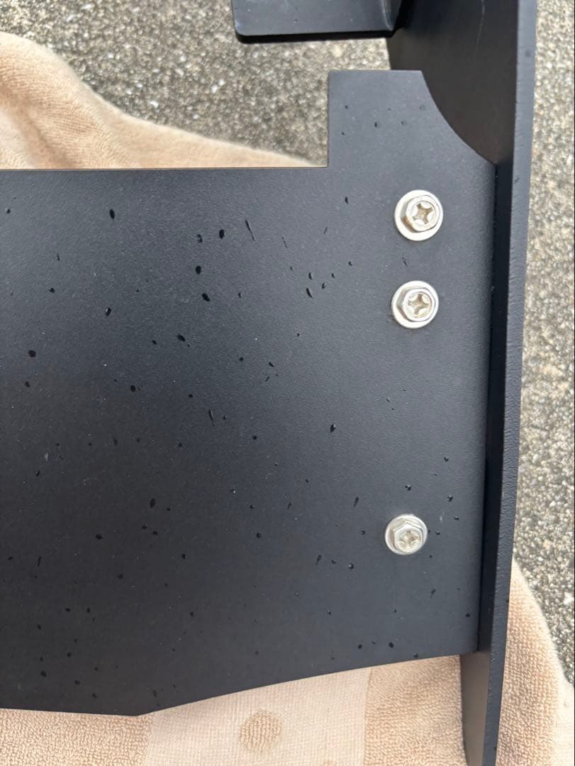 ブラックルーフキャリア目立った傷や汚れなし