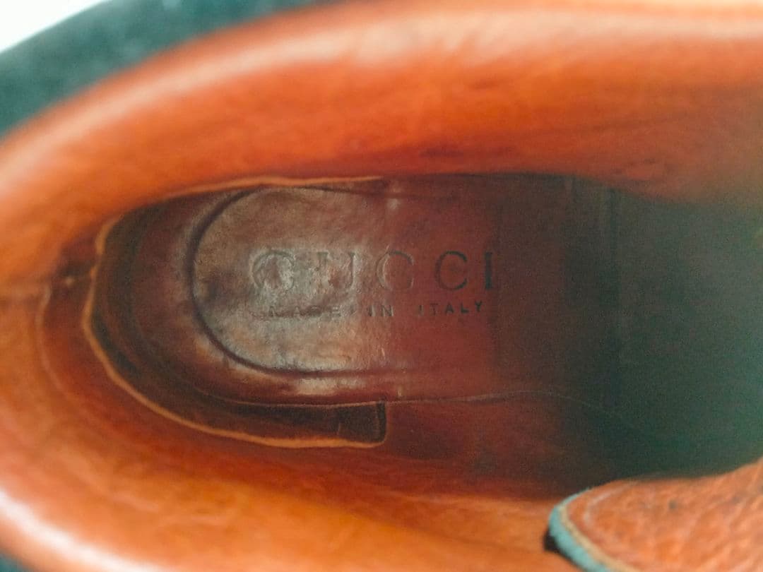 GUCCI 黒ブーツ 35　免税店購入