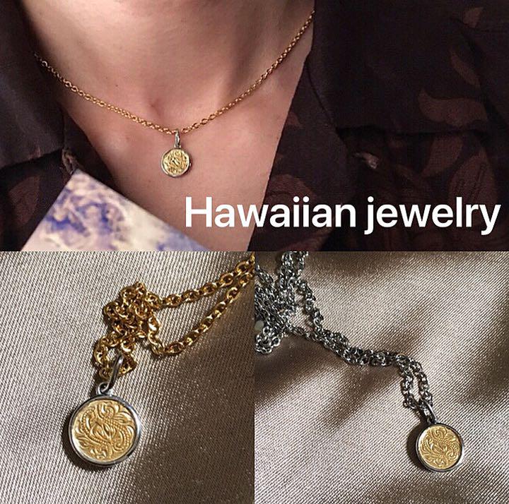 ハワイアンジュエリー メダルネックレス メダル 男 D7Aa5-m32127007228 ネックレス コインネックレス 人気爆買い