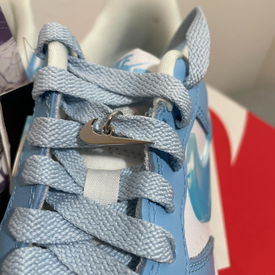 Nike ライトブルー 全仏ナダルモデル NIKE WMNS AIR FORCE 1 '07 LX WHITE/CELESTINE BLUE-BLUE CHILL