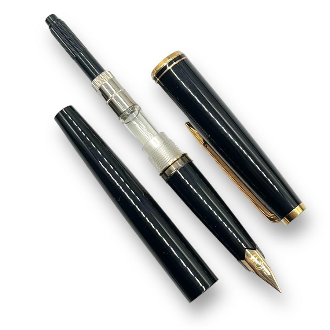 MONTBLANC 万年筆 ペン ホワイトスター コンバーター ブラック EF