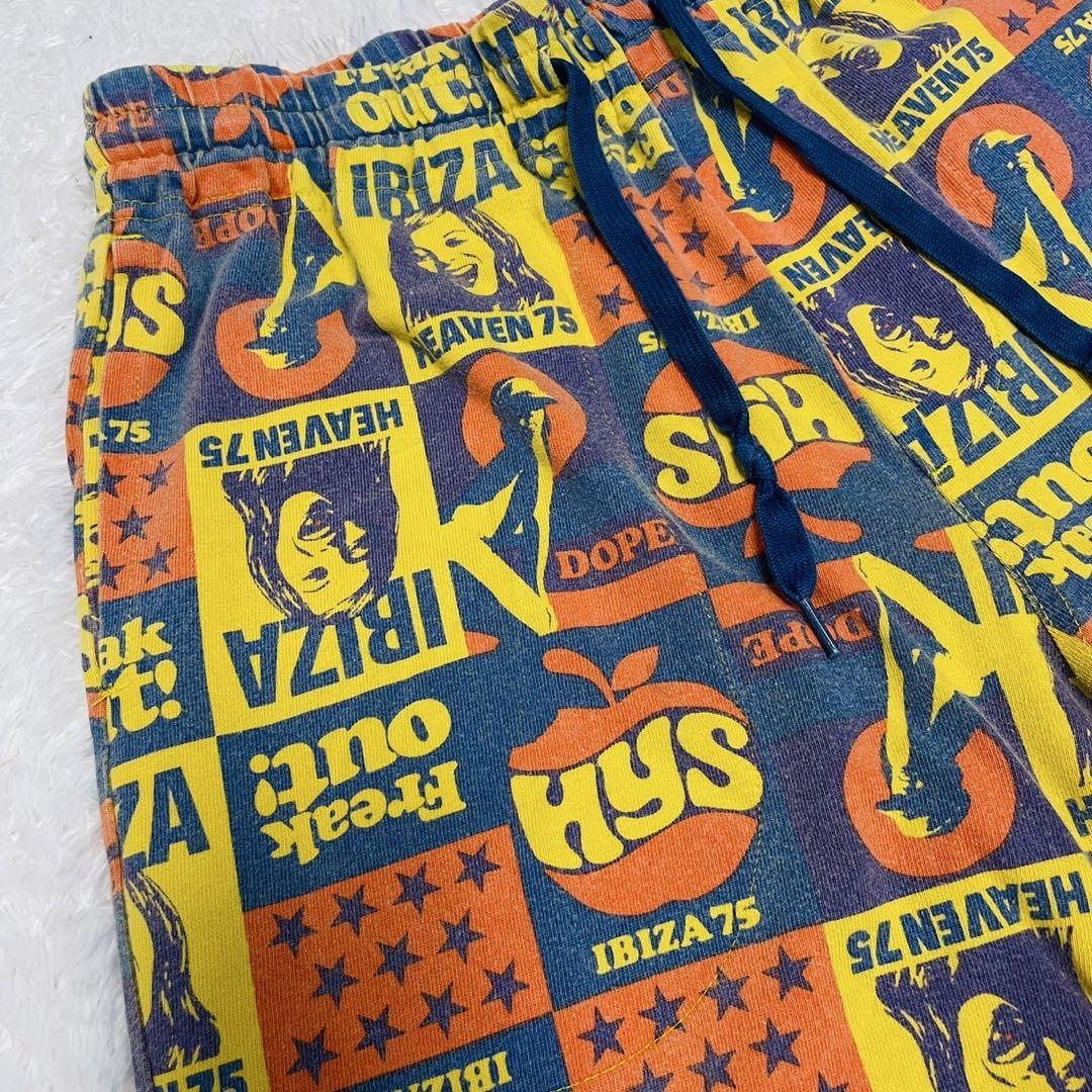 希少　ヒステリックグラマー　総柄　ガウチョパンツ 希少 当時物 ヒステリックグラマー ヒスガール 総柄 カラフル