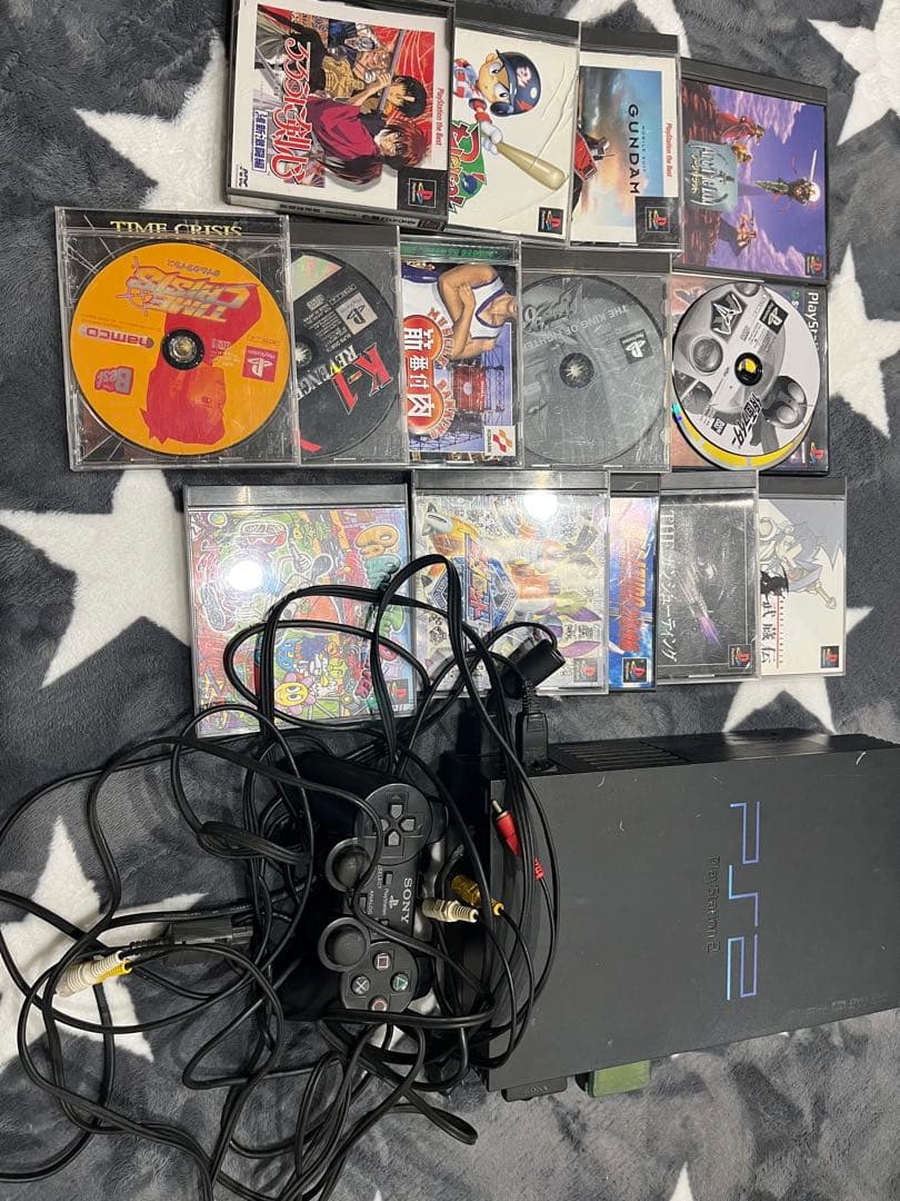 PlayStation2 本体 ソフト傷や汚れあり