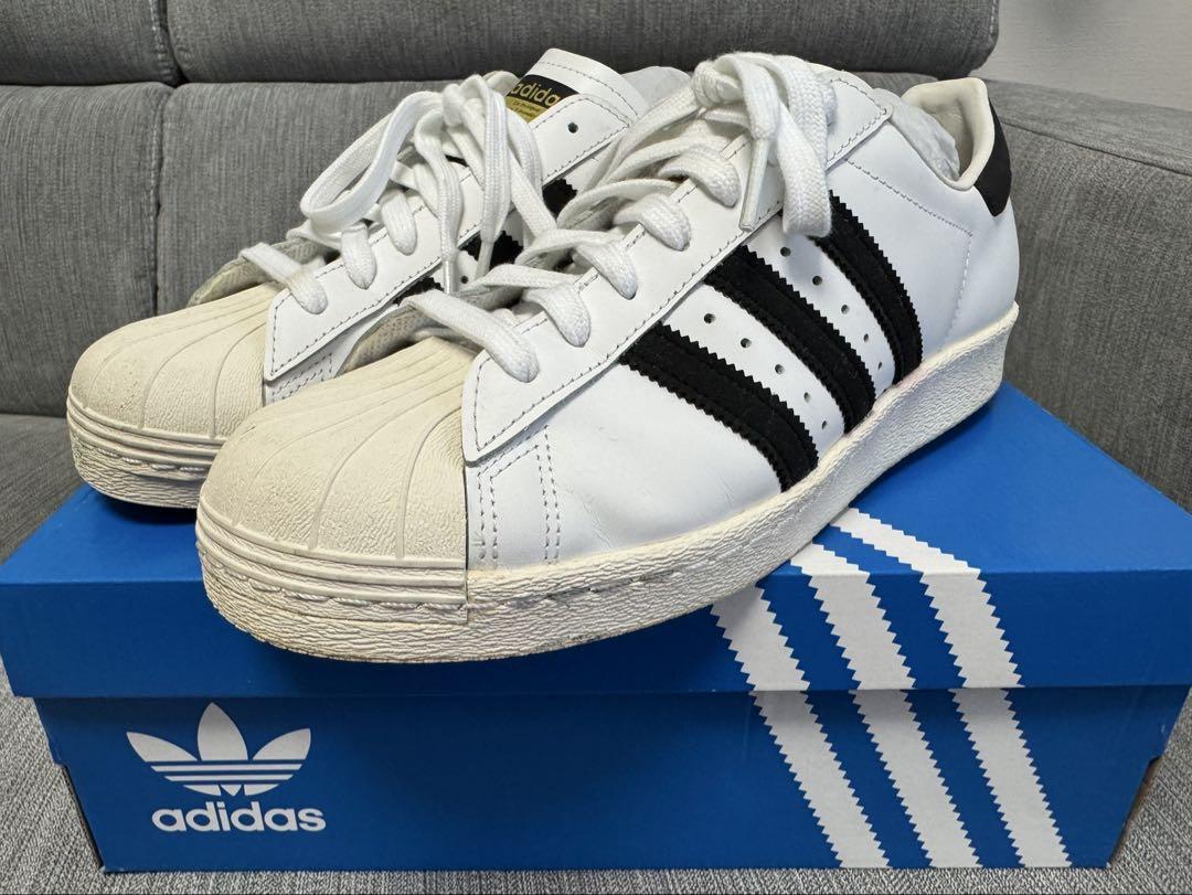 adidas SUPERSTAR 80s G61070 金ベロ 廃盤　27cm adidas SUPERSTAR 80s G61070 27.5cm 金ベロ - メルカリ
