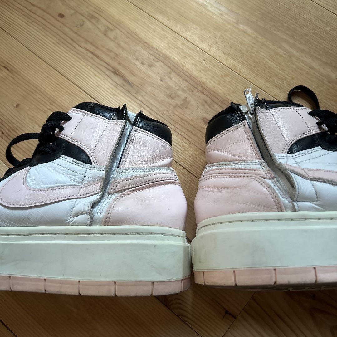 Nike ハイカットスニーカー ブラック/ピンク　サクラ　24cm 新品未使用 ナイキ NIKE スニーカー シューズ AIR JORDAN 1 MID ハイカット