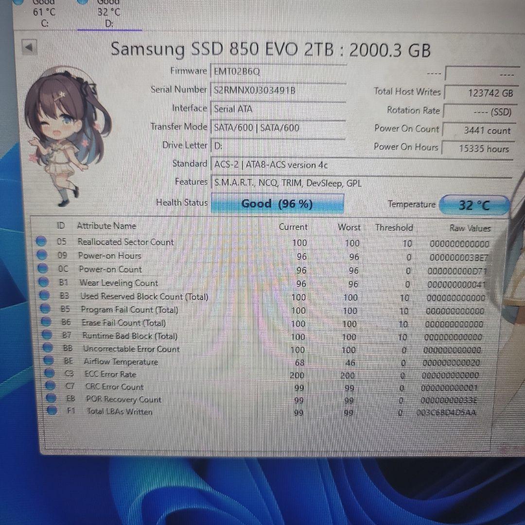 Samsung 850 EVO 1TB & 2TB SSDセット