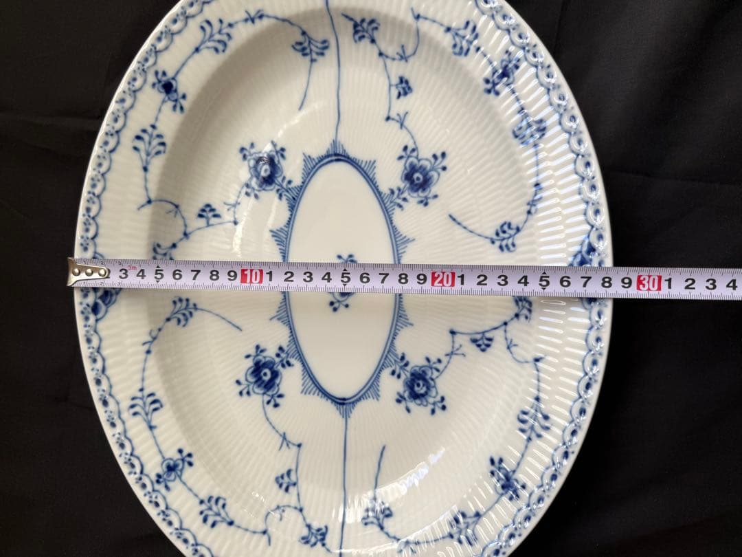 ロイヤルコペンハーゲン ブルーフルーテッド 大皿 オーバル 2枚セットRoyal Copenhagen WWW_OPDRERGINERDOGAN_COM