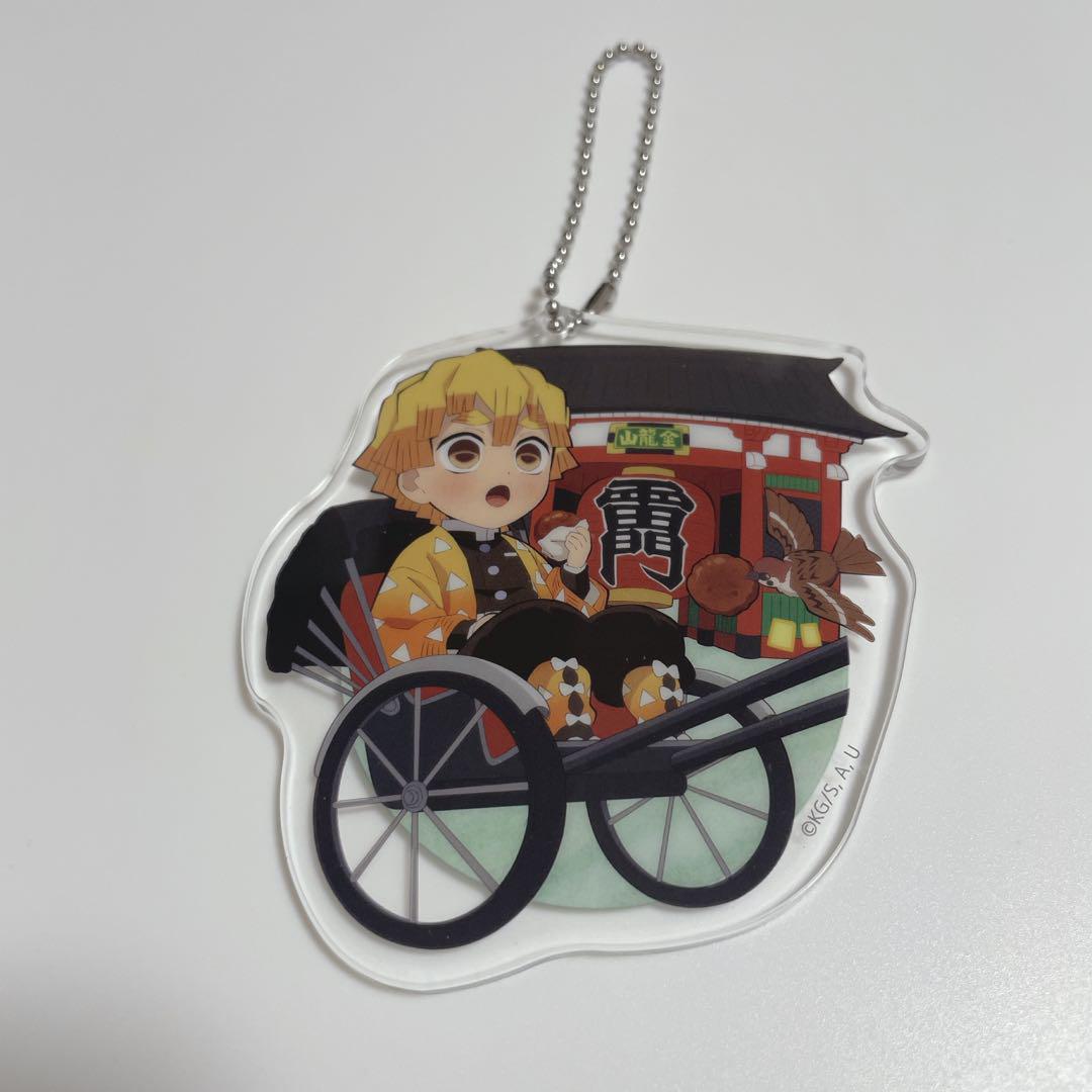 【コンプリート】 全集中展 アクリルチャーム 我妻善逸 8点 鬼滅の刃 全集中展 我妻善逸 石川 ご当地イラストアクリル