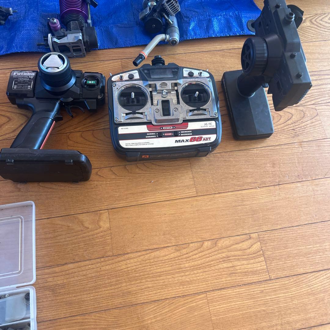 ラジコン部品ジャンク品セット全体的に状態が悪い