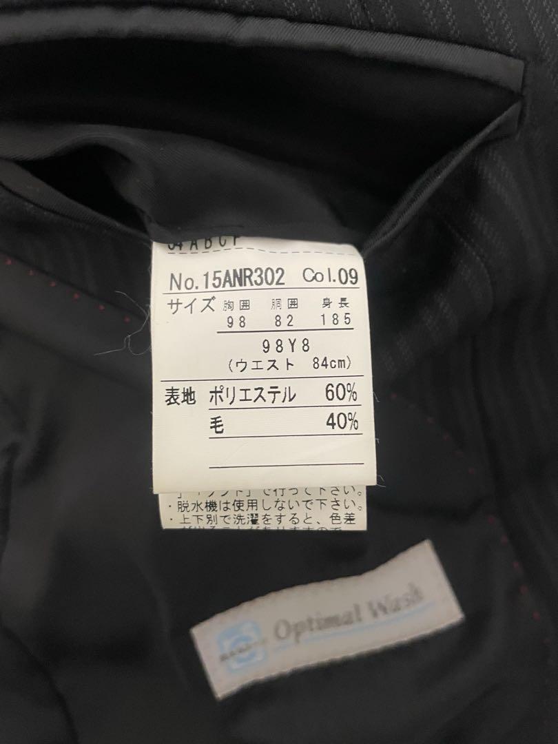値下げ【極美品 超希少2XLスリーピース】リスペクト スーツセットアップ洗濯可能