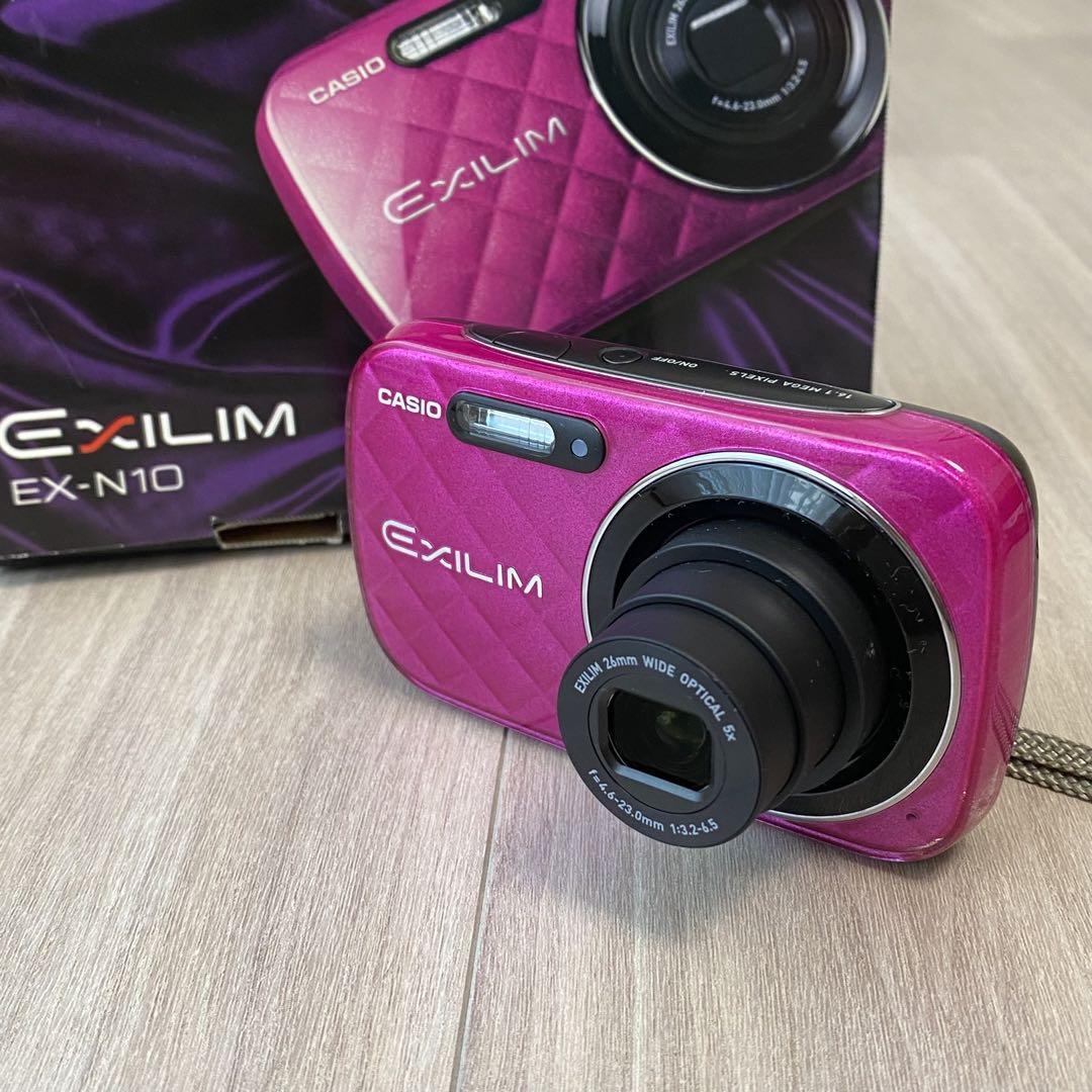 ◆美品◎カシオ CASIO EX-N10VP ビビットピンク ◇美品◎カシオ CASIO EX-N10VP ビビットピンク