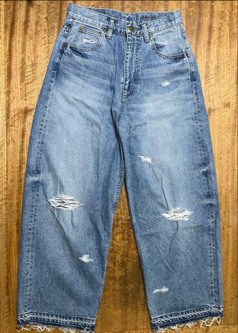 Cloth&Cross デニム バルーンリメイクパンツ サイズS ハグオーワー Cloth&Cross デニム バルーンリメイクパンツ サイズS
