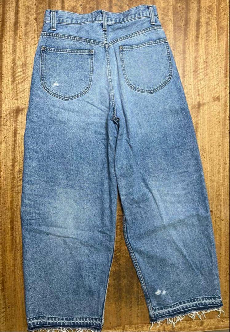 Cloth&Cross デニム バルーンリメイクパンツ サイズS ハグオーワー Cloth&Cross デニム バルーンリメイクパンツ サイズS