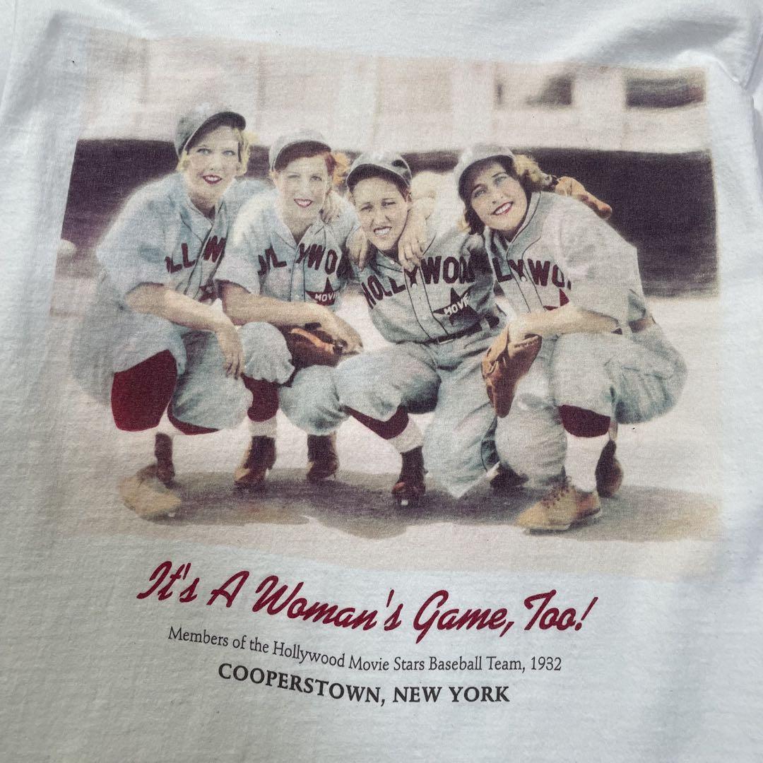 90s フォトt ビンテージ アメリカ製 usa old ny 野球 アート
