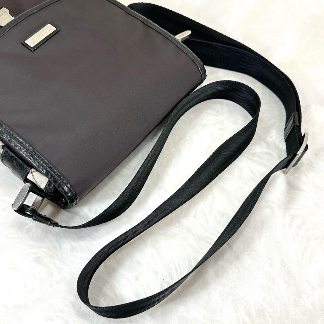 極美品】バーバリーブラックレーベル ショルダーバッグ ノバ