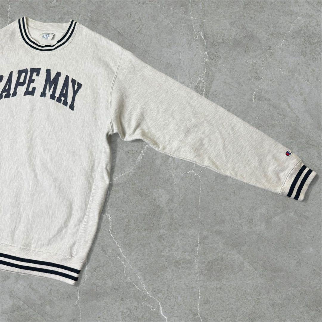 US企画 Champion リブライン スウェット リバースウィーブ 2XL
