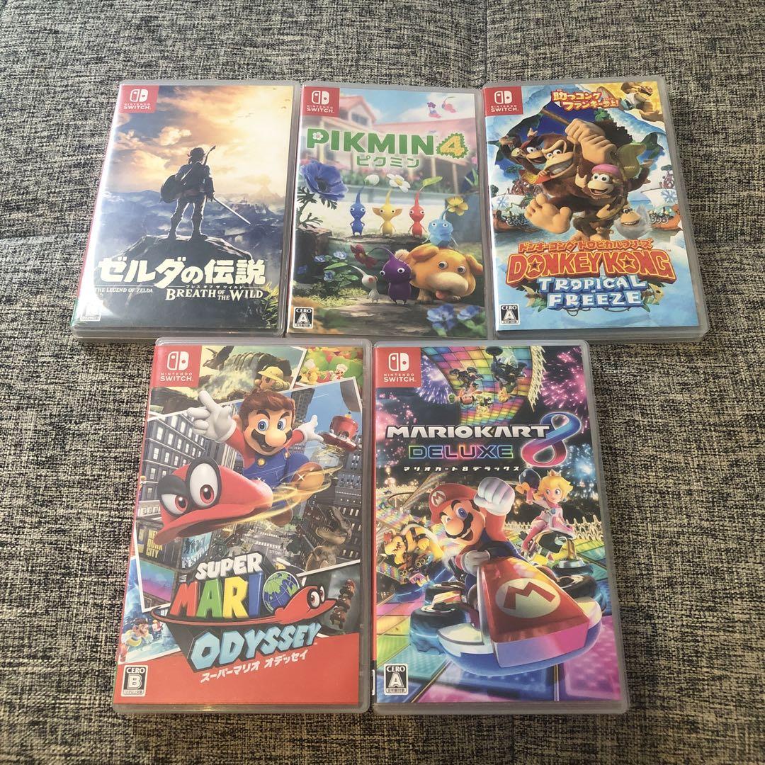 Nintendo Switch ゲーム5本セット - メルカリ