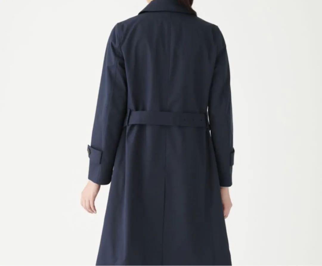 nume新品未使用綿混コート 美品 FORMO フォルモ ウール サイドジップ 比翼 ノーカラー
